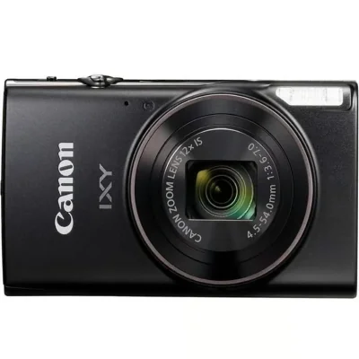 Canon IXUS 285 HS (IXY 650) — mặt trước màu đen