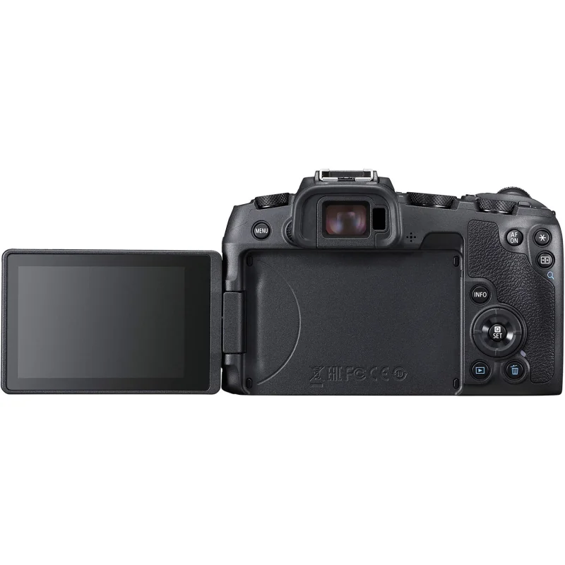Canon EOS RP — màn hình xoay lật mở sang bên