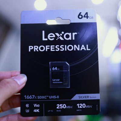 Thẻ nhớ SD 64GB Lexar Professional 1667x UHS-II V60 250/120 MBs