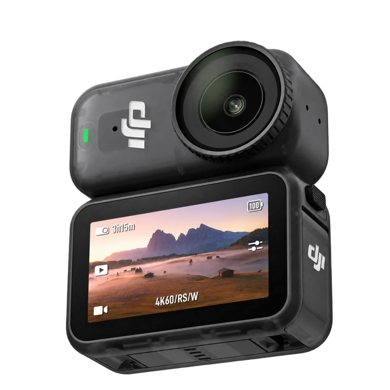 DJI Osmo Nano – camera gắn Vision Dock, nền trong suốt