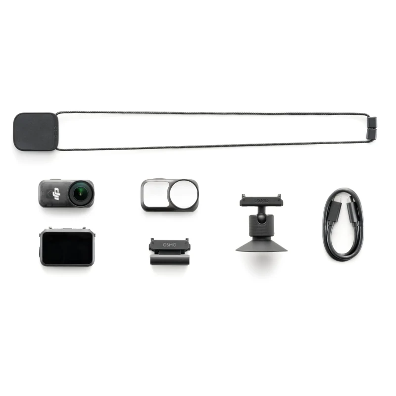 DJI Osmo Nano – bộ máy và phụ kiện tham khảo, xác nhận theo dung lượng