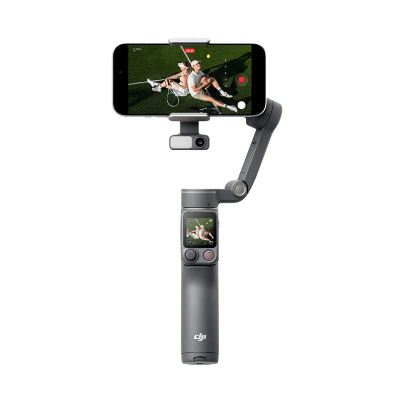 DJI Osmo Mobile 8P – ảnh chính thức DJI; điện thoại chỉ minh họa
