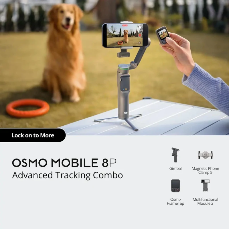 DJI Osmo Mobile 8P – góc nhìn, chi tiết hoặc bộ hàng minh họa 5