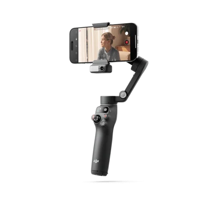 DJI Osmo Mobile 8 – ảnh chính thức DJI; điện thoại chỉ minh họa