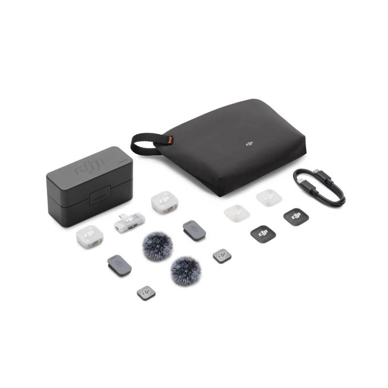 DJI Mic Mini 2 – 2 TX + 1 Mobile RX + hộp sạc