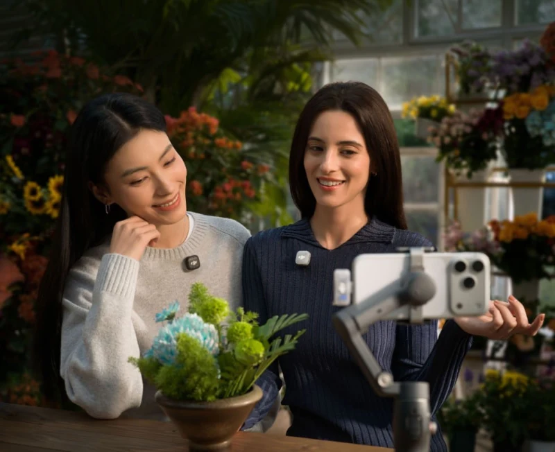 DJI Mic Mini 2 – Minh họa ghi hình bằng điện thoại và Mobile Receiver