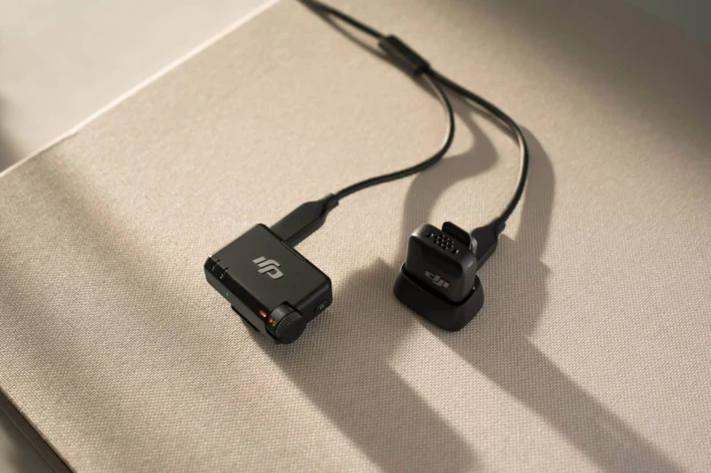 DJI Mic Mini – Bộ thu nối cáp; cần xác nhận cổng tương thích