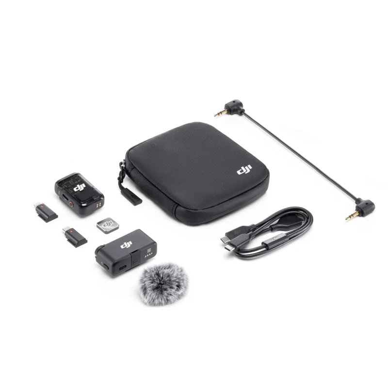 DJI Mic 2 – 1 TX + 1 RX – shadow-black