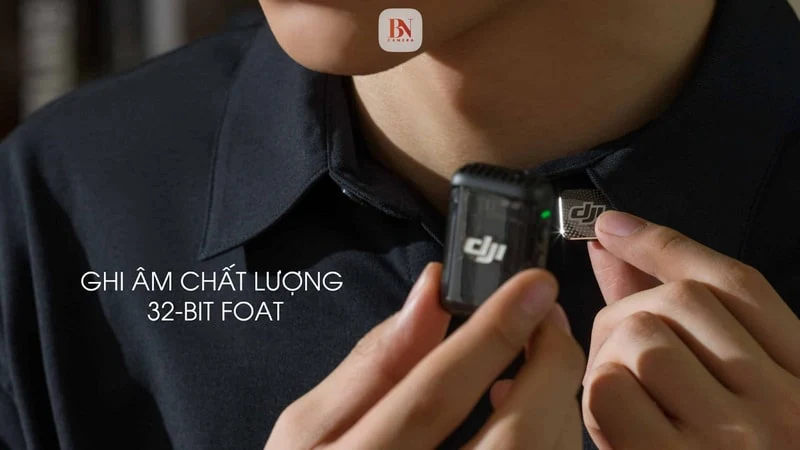 DJI Mic 2 – Bộ phát Mic 2 cài áo, hỗ trợ ghi âm nội bộ