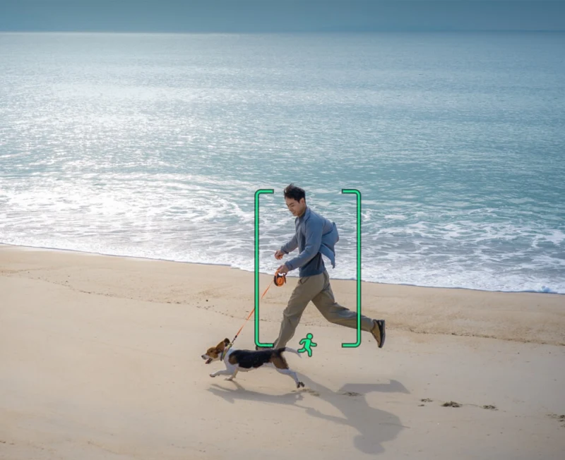DJI Lito 1 – người quay trên bãi biển