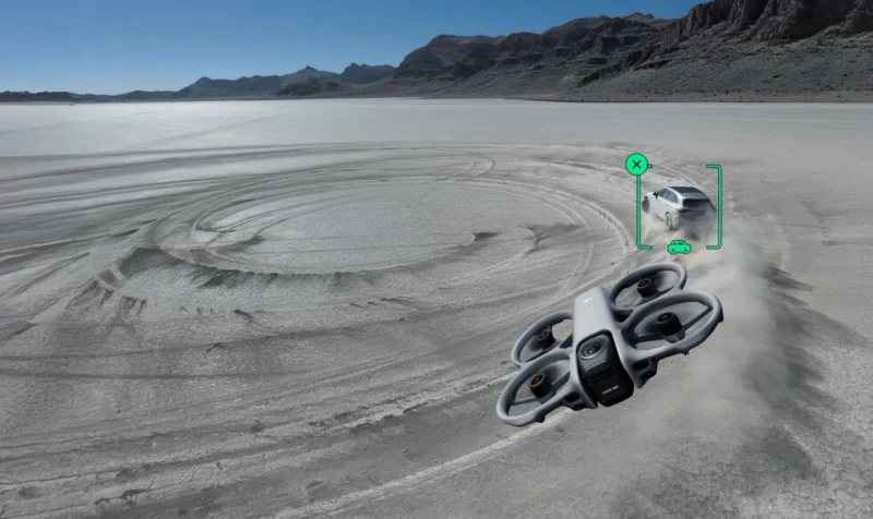 DJI Avata 360 – theo dõi chủ thể ở địa hình rộng