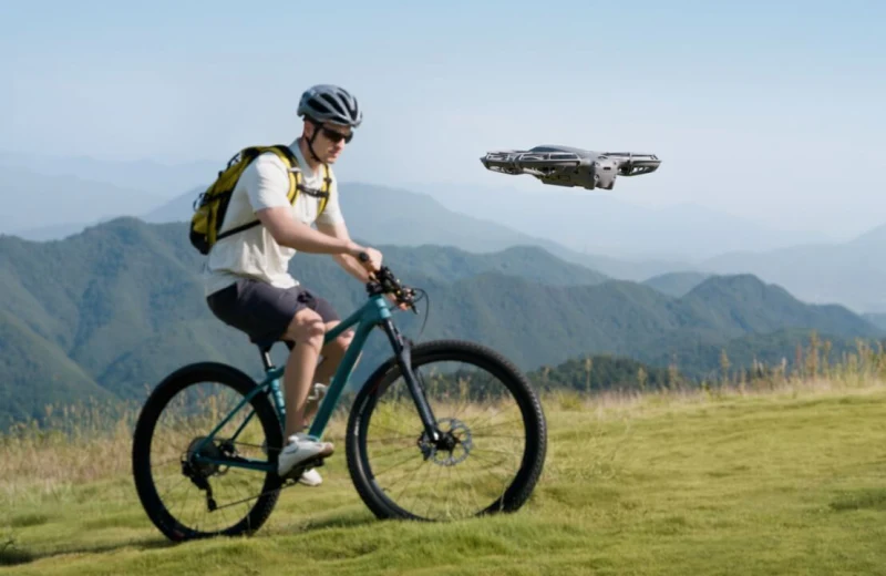 DJI Neo 2 – theo dõi người đi xe đạp