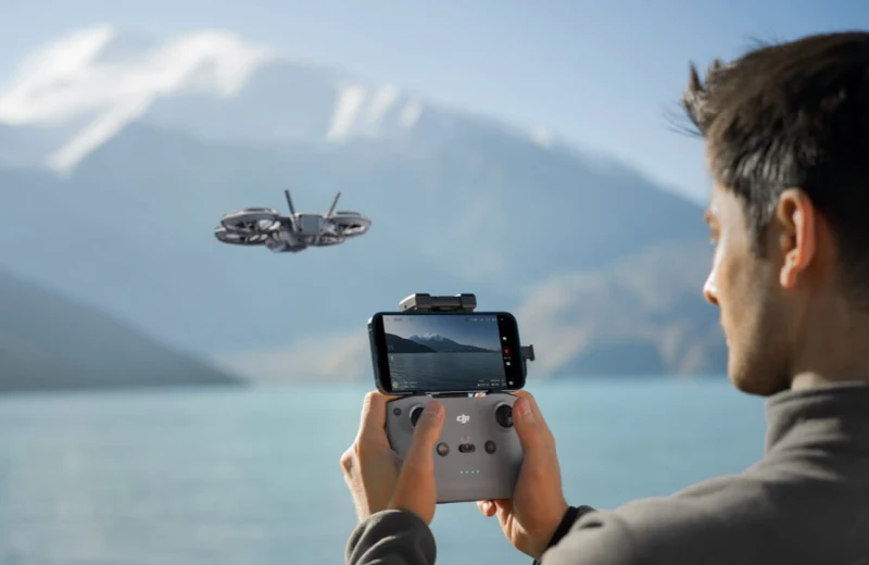 DJI Neo 2 – tay điều khiển và cảnh bay