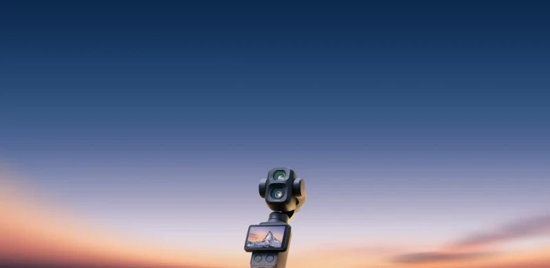 Cụm hai camera và màn hình xoay DJI Osmo Pocket 4P